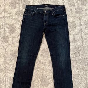 Citizens of Humanity Ava Low Rise Straight Leg Jeans, Size 31